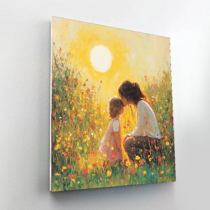 Kisses In The Sun DIY Paint By Numbers