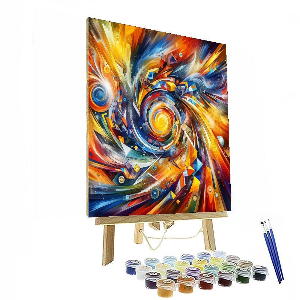 Joyful Kaleidoscope Paint By Number
