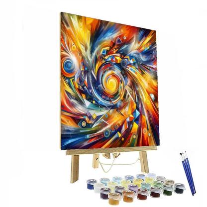 Joyful Kaleidoscope Paint By Number