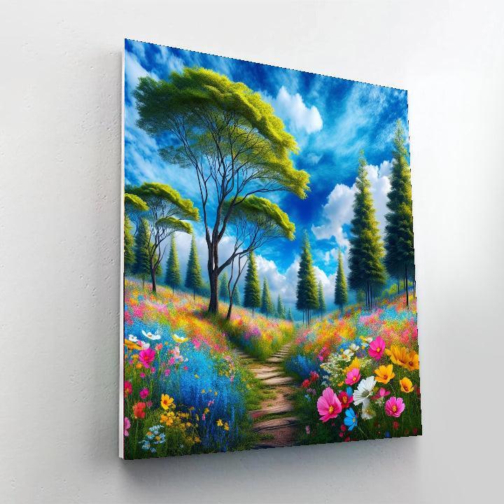 Charming Nature Trail DIY Paint By Numbers