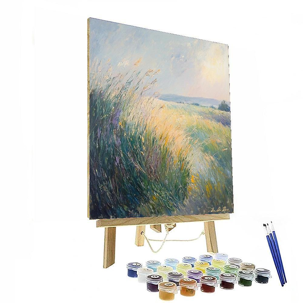 Edgar Degas Inspired A Gentle Breeze  Paint By Numbers
