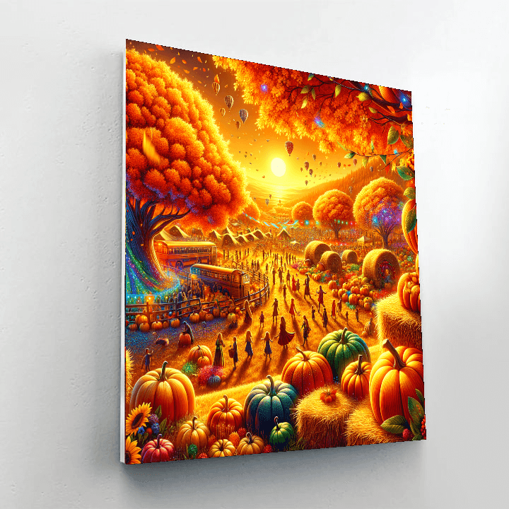 Harvest Festival Charm DIY Paint By Numbers
