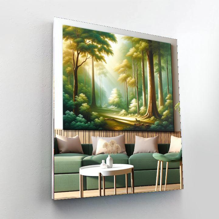 Gentle Woodland Retreat Numbered Painting Kits