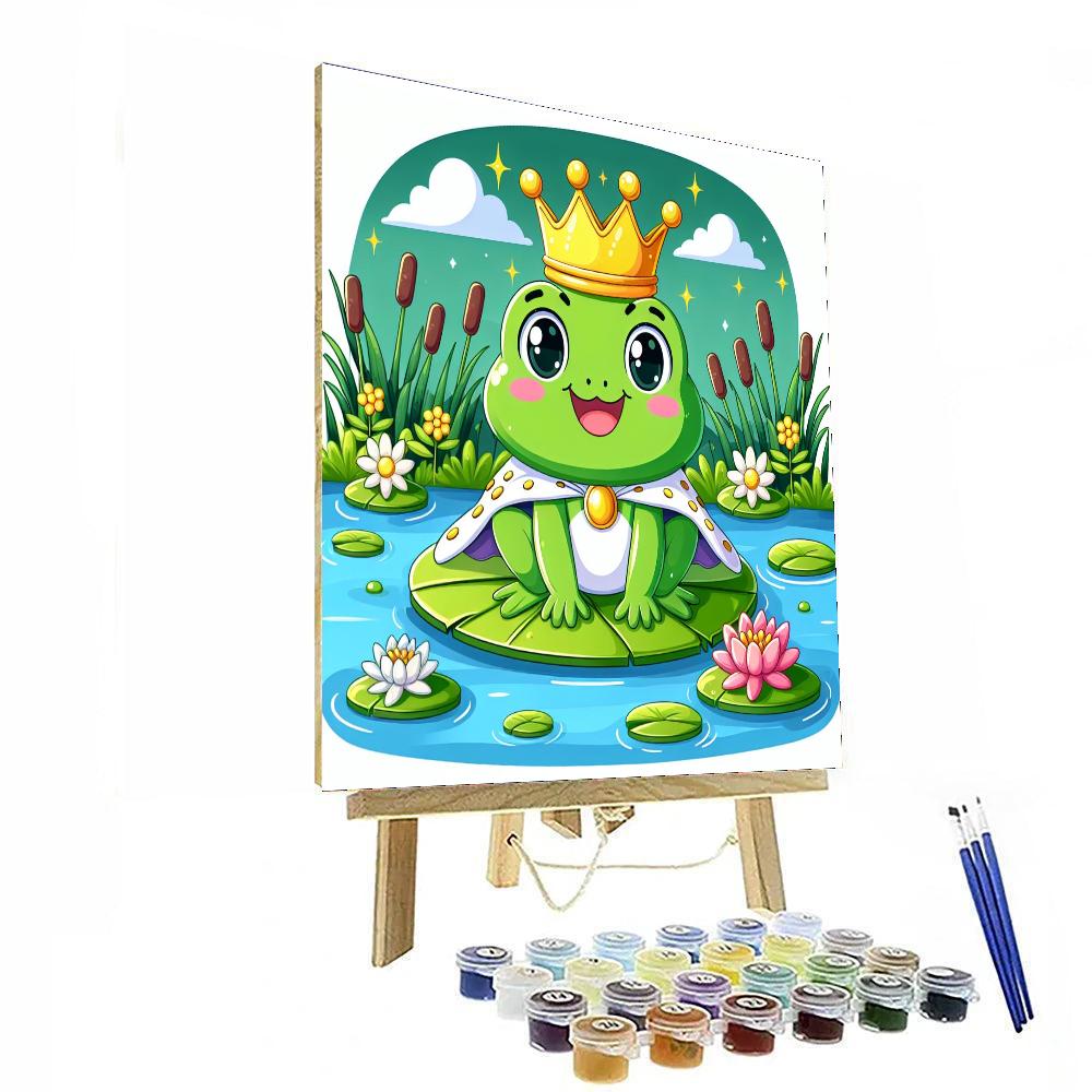 Creative Frog Prince Painting By Numbers Kit