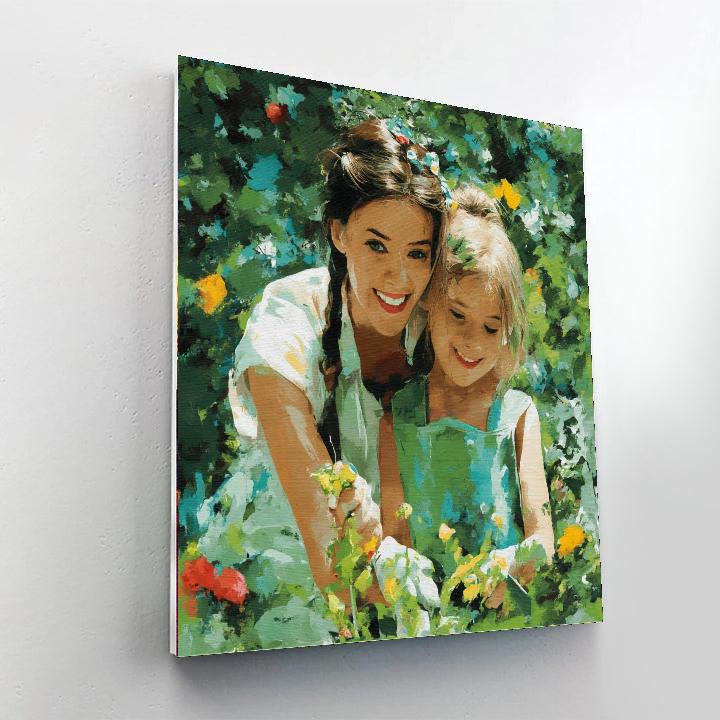 Mommy's Little Garden Helper Numbered Painting Kits