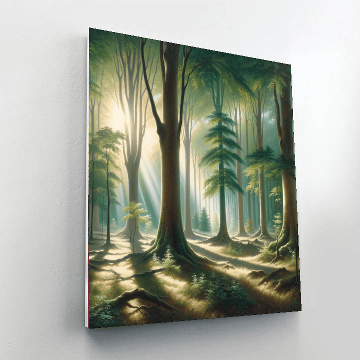 Serenade Of The Forest Paint By Number
