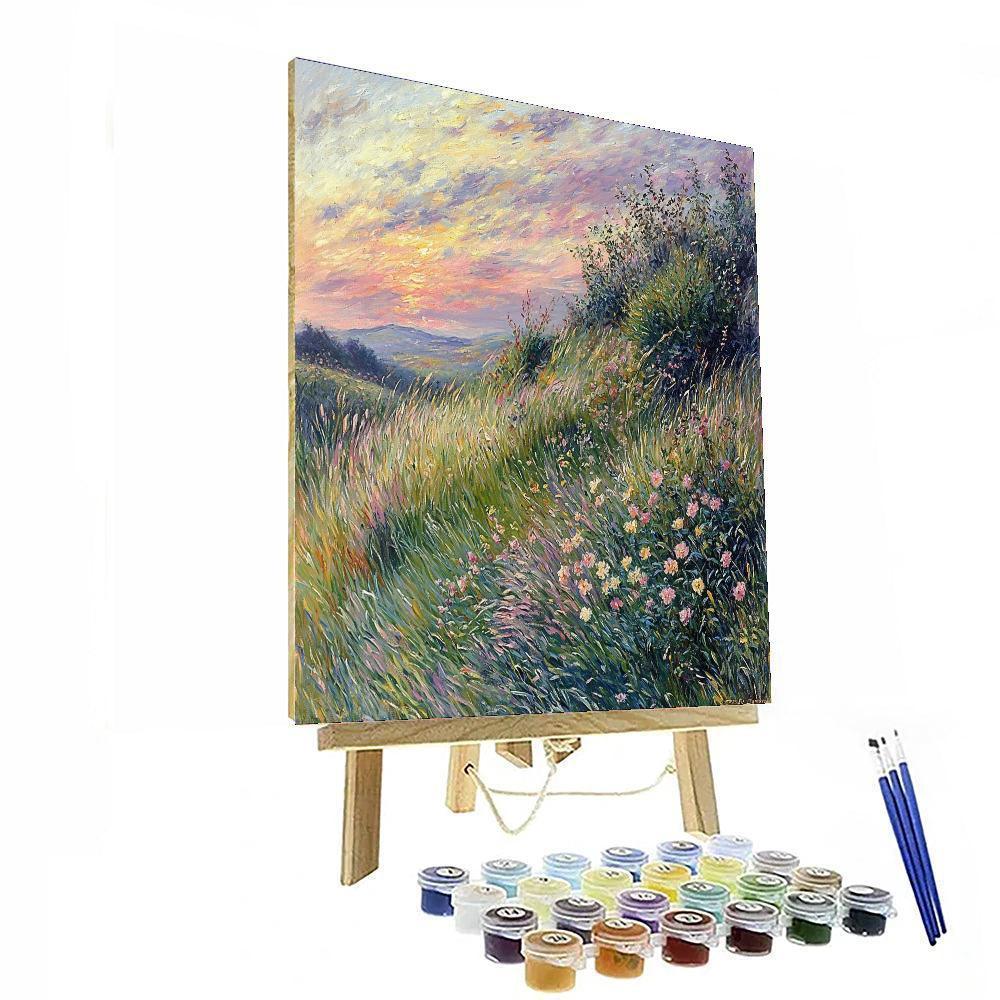 Pierre-Auguste Renoir Inspired Elysian Glow  DIY Paint By Numbers