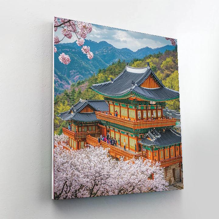 Gyeongbokgung Palace Paint By Color