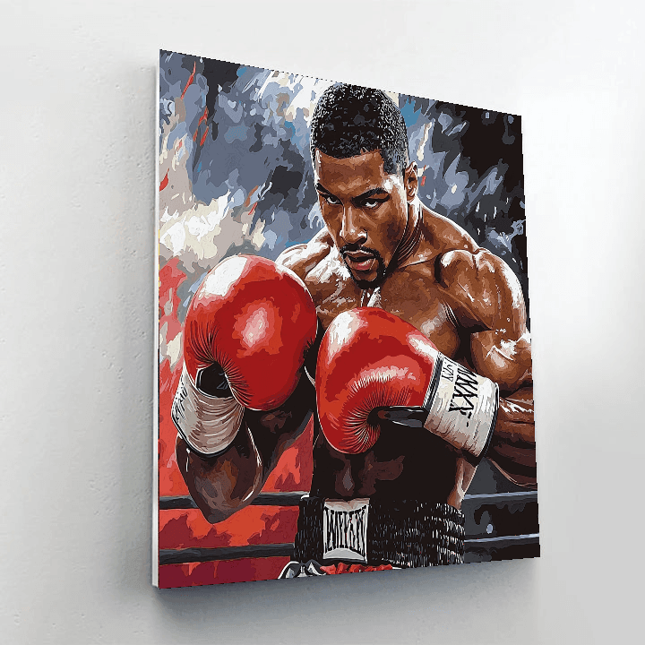 Michael B. Jordan: Creed's Determined Heartbeat Paint By Number