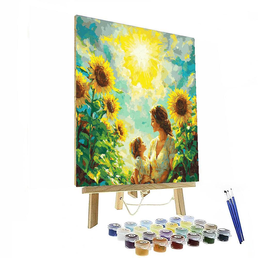Sunflower Hug Paint By Numbers Kits