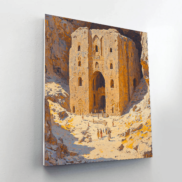 Lalibela Caves Painting By Numbers Kit