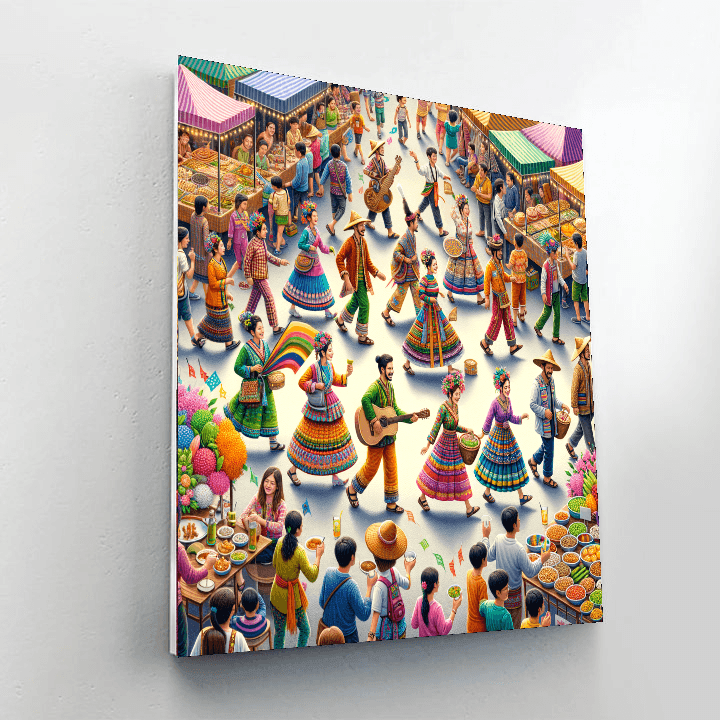 Wang Chung Festival Painting By Numbers Kit