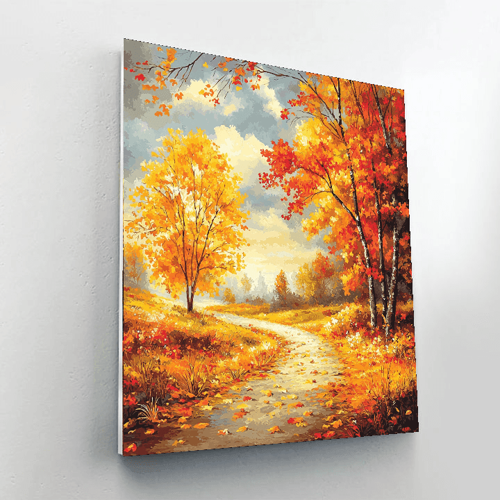 Constable Inspired A Walk Through Autumn  Painting By Numbers Kit