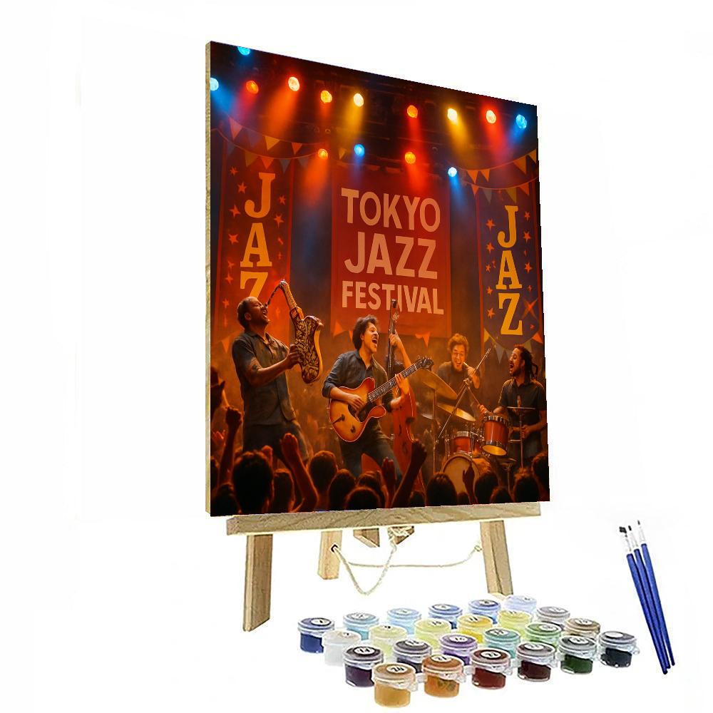 Tokyo Jazz Festival Numbered Painting Kits
