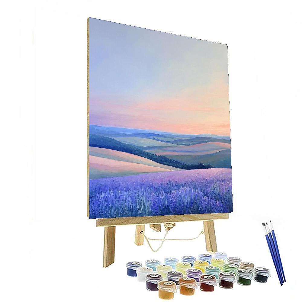 Edgar Degas Inspired Harmony Of Evening Glow  Paint By Numbers Kits