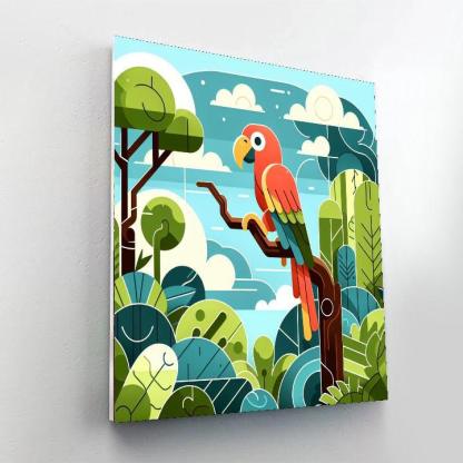 Tropical Safari Numbered Painting Kits