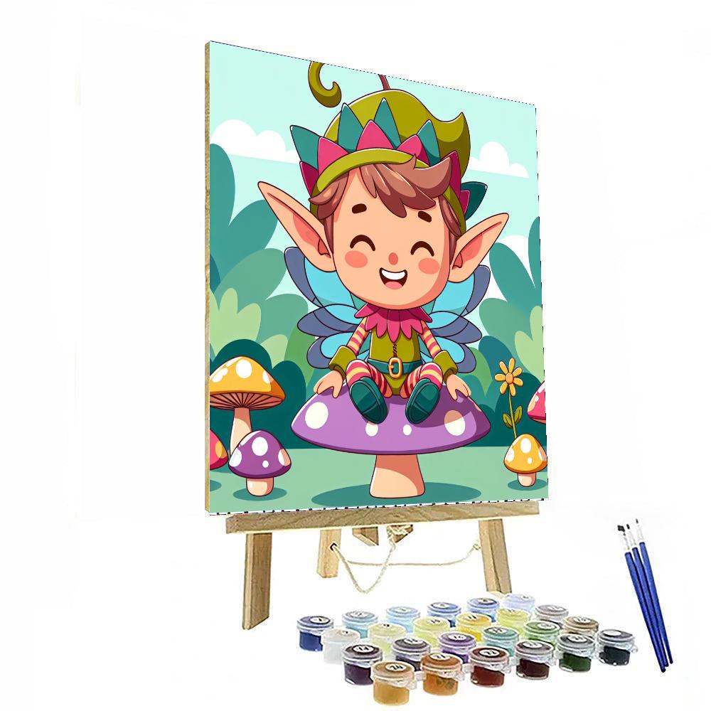 Magical Elf Painting By Numbers Kit