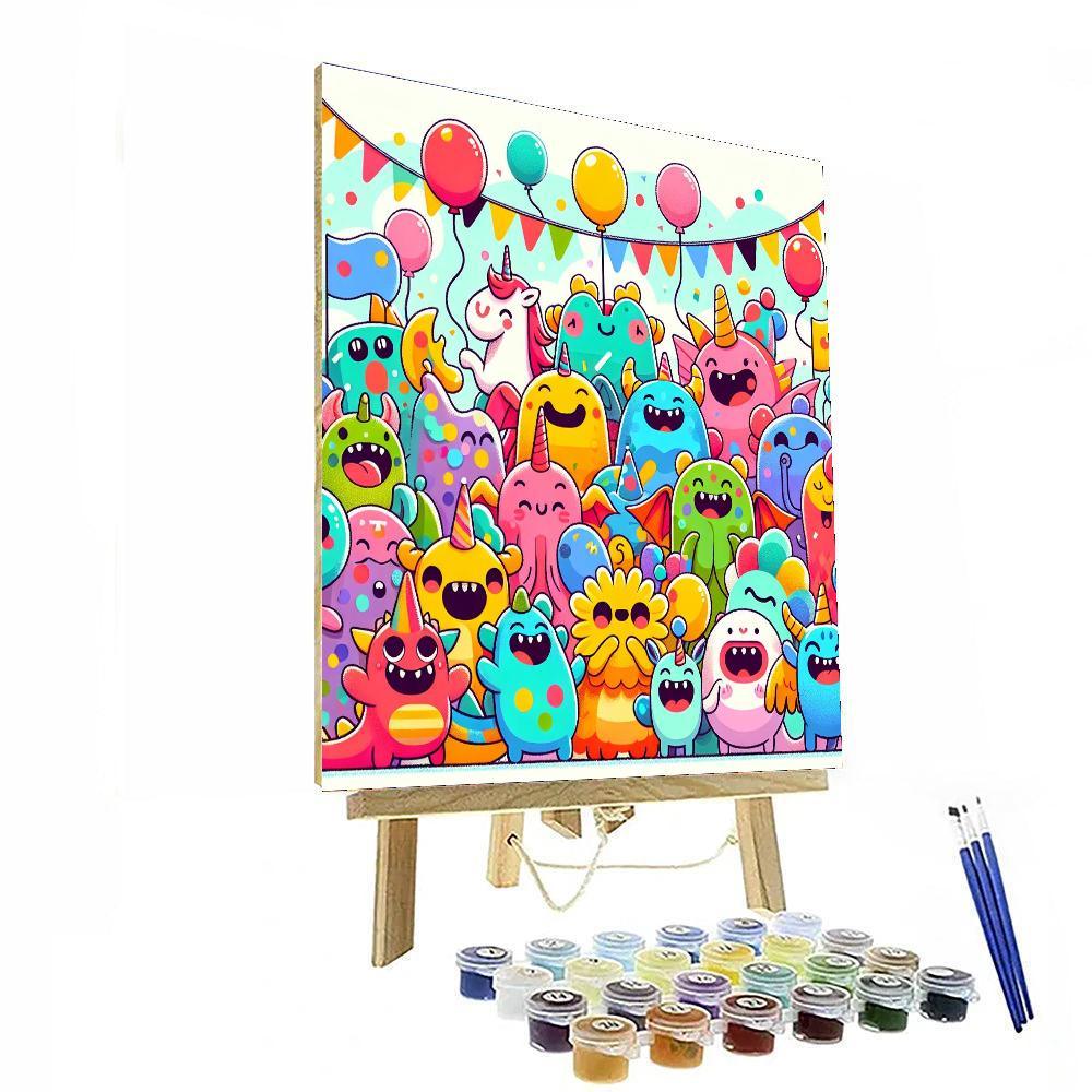 Fantastic Creature Parade Painting By Numbers Kit