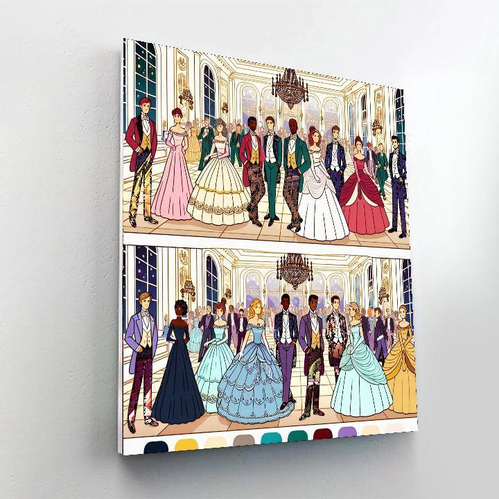 Royal Ball Extravaganza Paint By Numbers