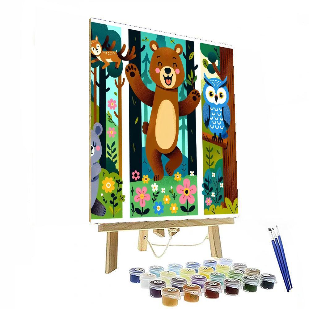 Wonderful Wildlife Adventure Painting By Numbers Kit