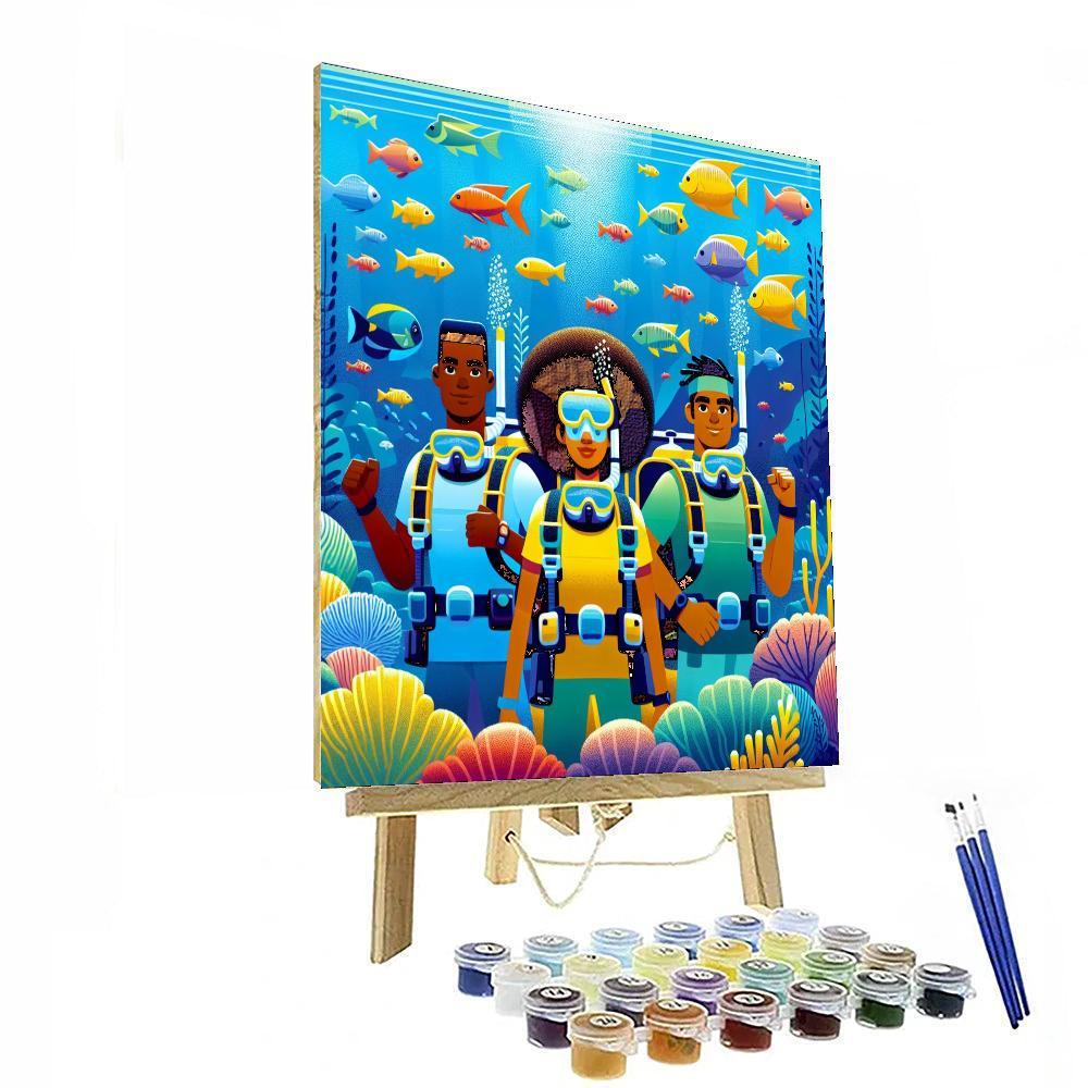 Ocean Explorer's Discovery Paint By Numbers