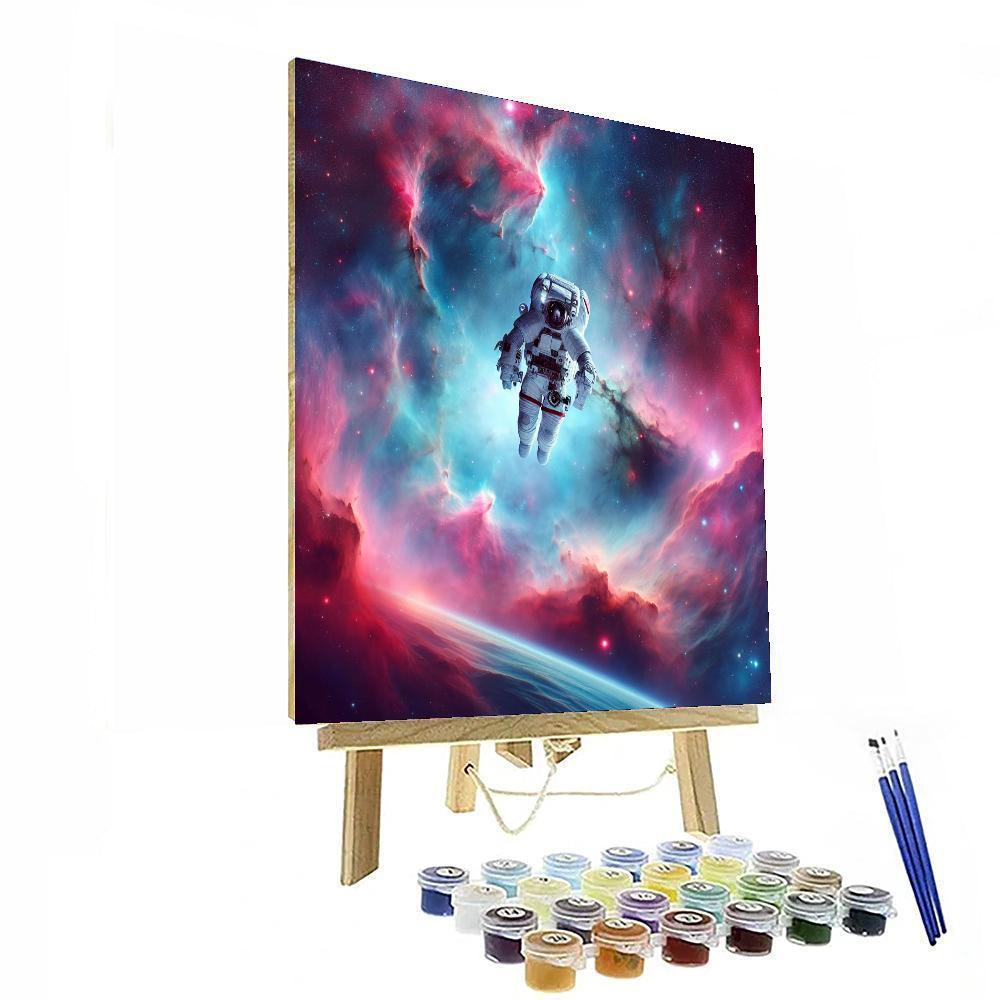 Astronaut Space Journey Numbered Painting Kits