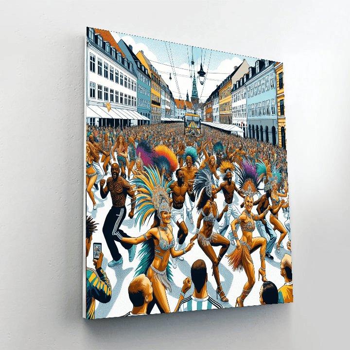 Copenhagen Carnival - Denmark DIY Paint By Numbers