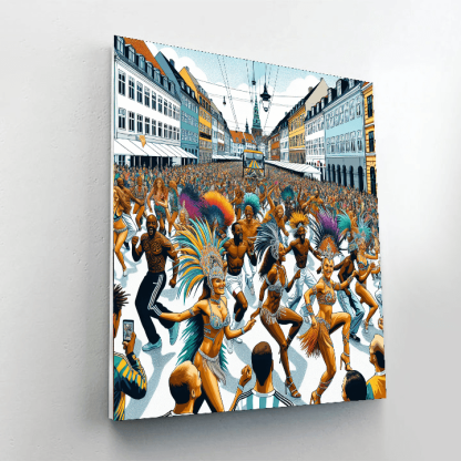 Copenhagen Carnival - Denmark DIY Paint By Numbers