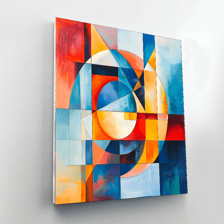 Wassily Kandinsky Inspired Metropolitan Metamorphosis  Paint By Color