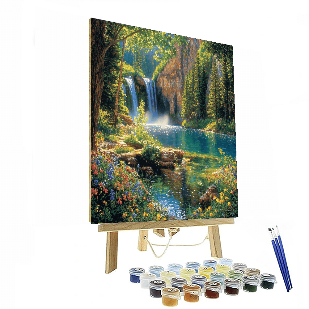 Hanging Lake Paint By Number