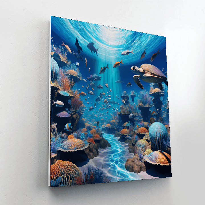 Journey To The Coral Reefs Paint By Numbers