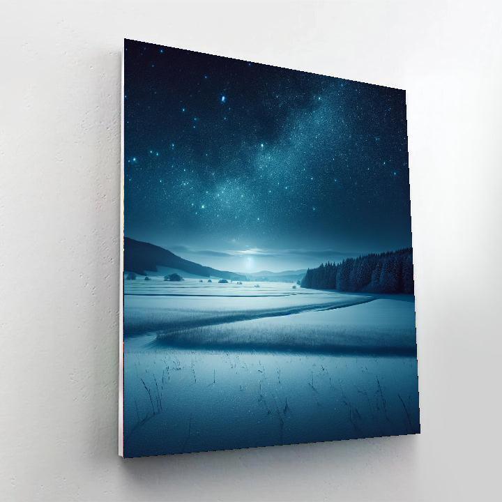 Winter Starlight Serenade Paint By Numbers