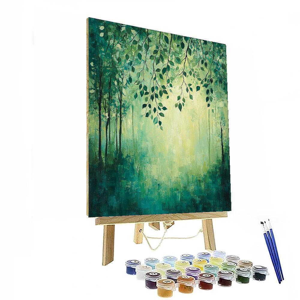 Edgar Degas Inspired Silent Symphony  Painting Number Kit