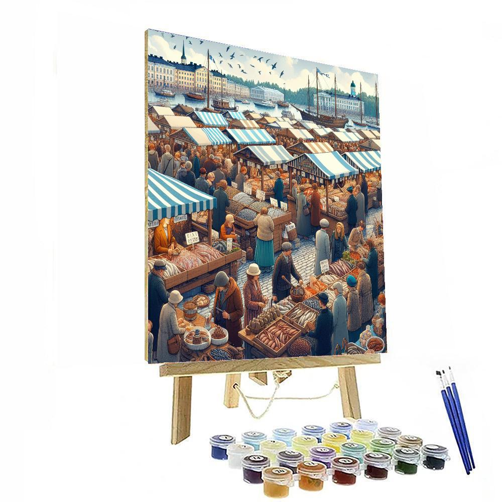 Helsinki Baltic Herring Fair - Helsinki Painting Number Kit