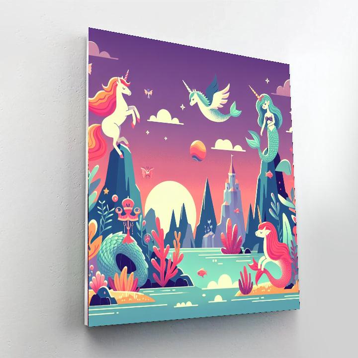 Mythical Creature Chronicles DIY Paint By Numbers