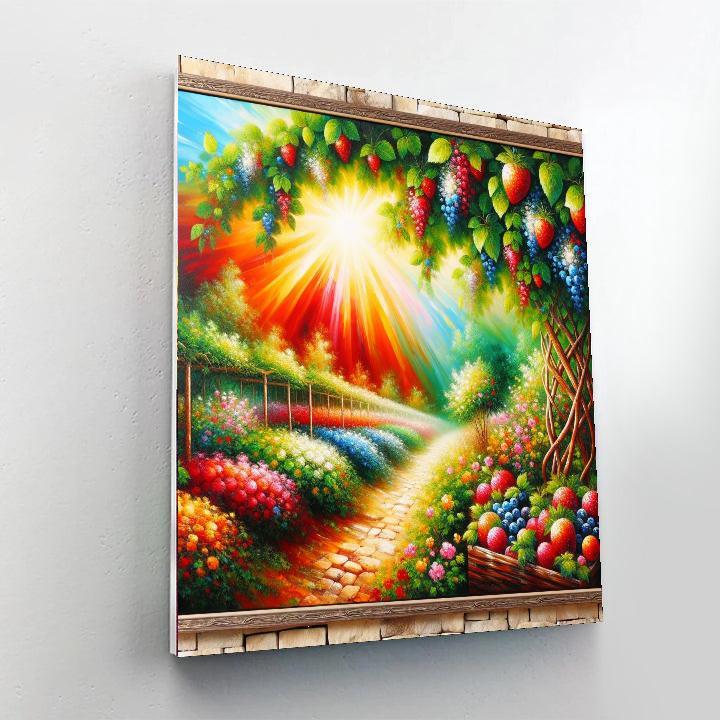 Bright Berry Harvest Numbered Painting Kits