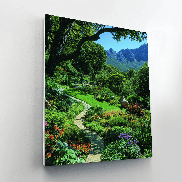Cape Town's Kirstenbosch Botanical Garden Paint By Numbers