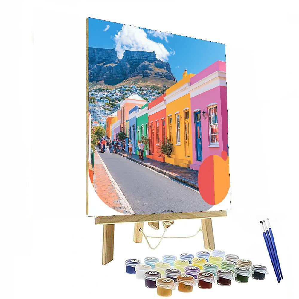 Cape Town's Bo-kaap Painting Number Kit