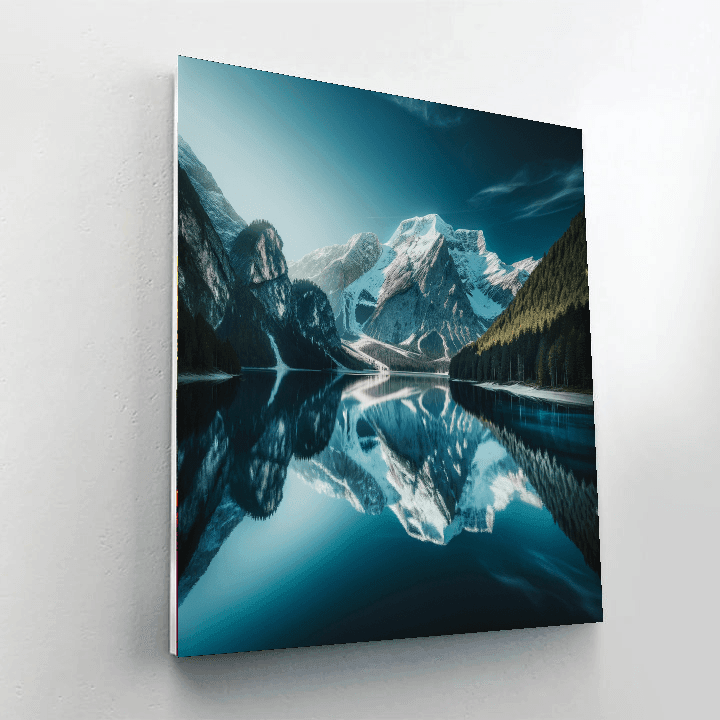Majestic Mountain Reflections - DIY Painting By Numbers Kit