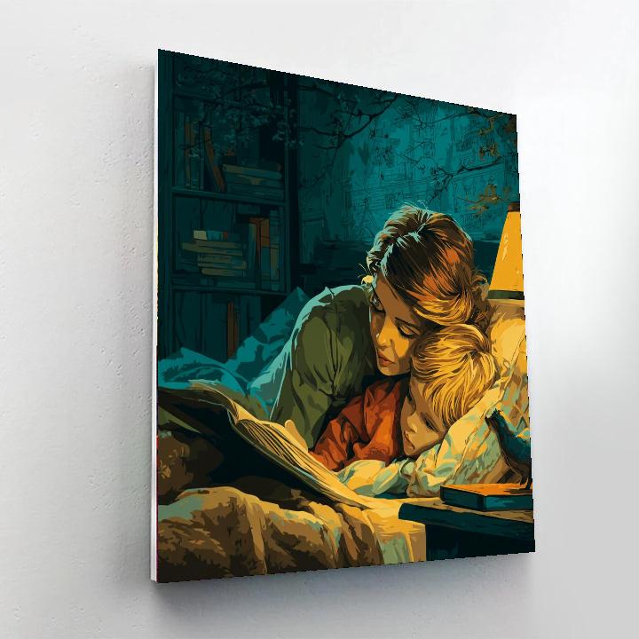 Heartfelt Bedtime Stories Number Painting