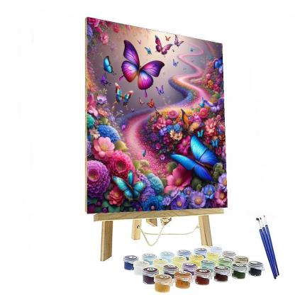 Butterfly Dream Path Paint By Number