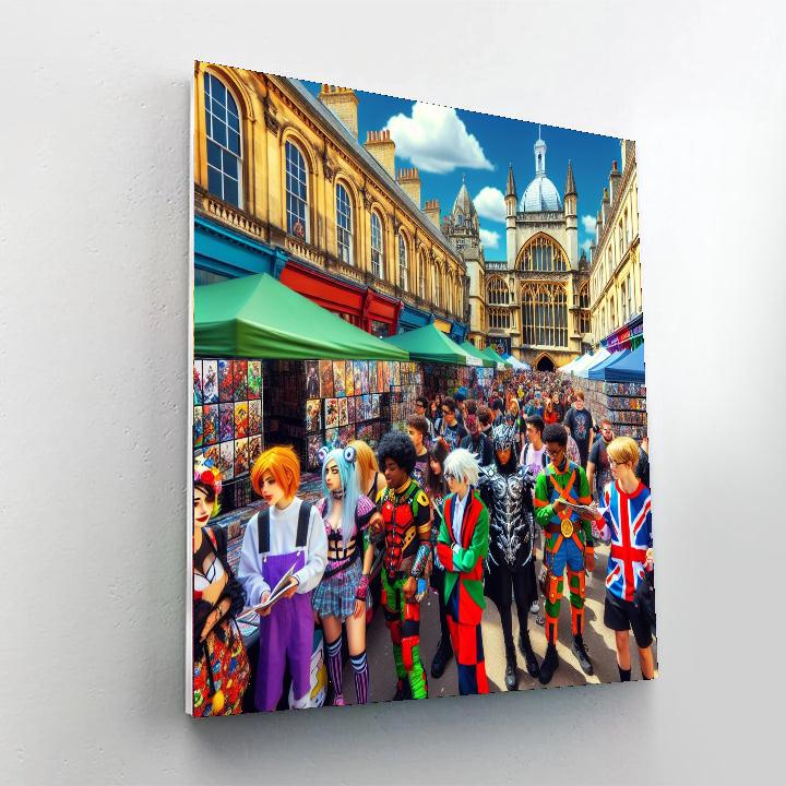 Lucca Comics & Games - Italy Paint By Color