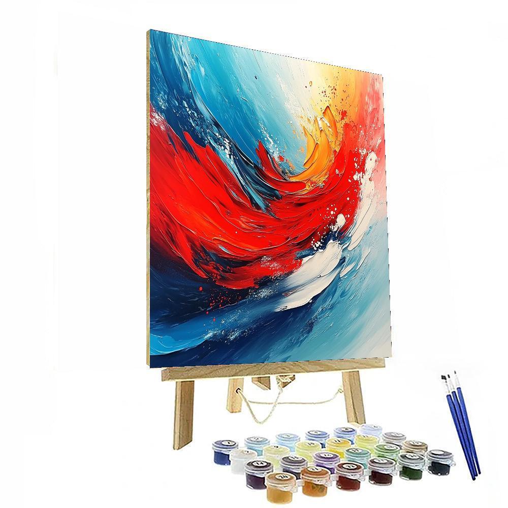 Mark Rothko Inspired Unity In Chaos  Painting By Numbers Kit