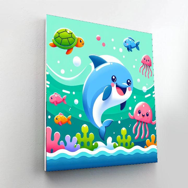 Ocean Wonderland Exploration Numbered Painting Kits