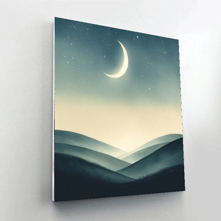Moonlit Dreamscape Painting Number Kit