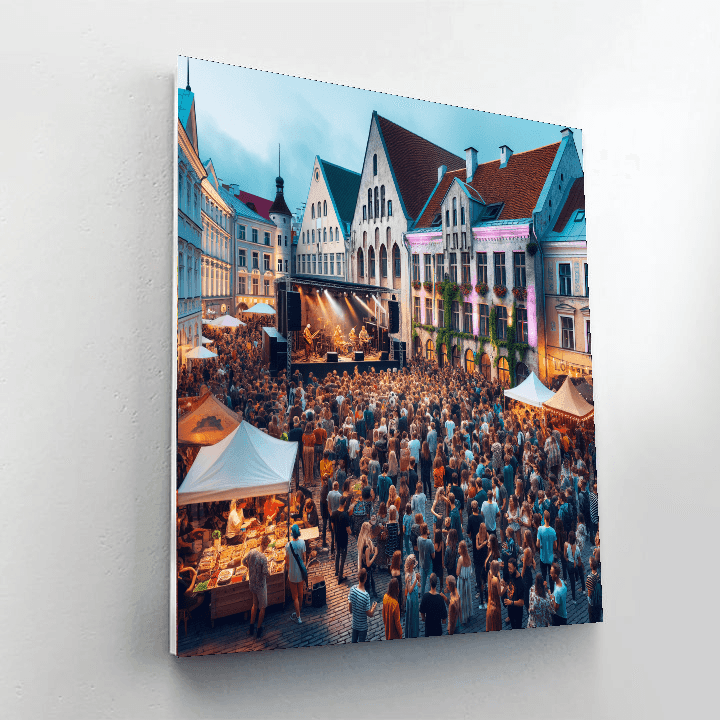 Tallinn Music Week Painting By Numbers Kit