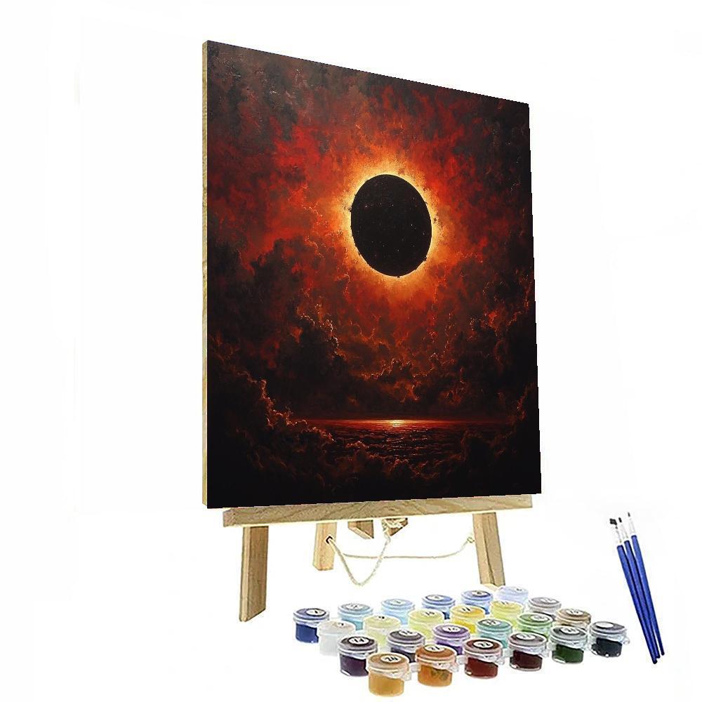Caravaggio Inspired Eclipse Of Shadow  Paint By Numbers Kits