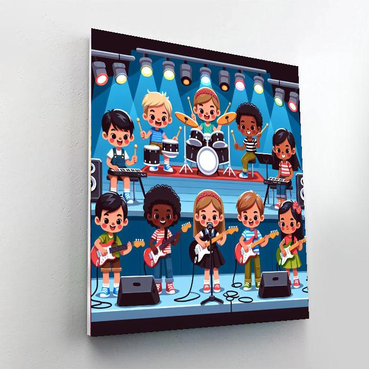 Rockstar Dreams Numbered Painting Kits