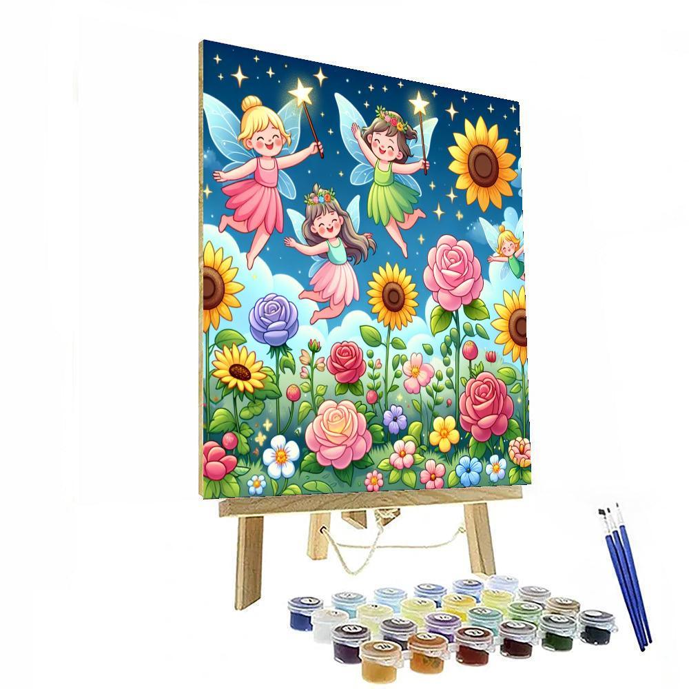 Adventure With Fairy Friends Numbered Painting Kits