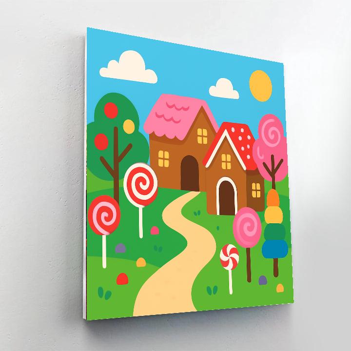 Candy Land Escape Paint By Number